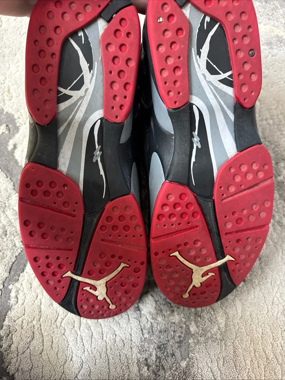 Nike Air Jordan 8 Retro Black Cement Bred 2017 Mens Size 10.5